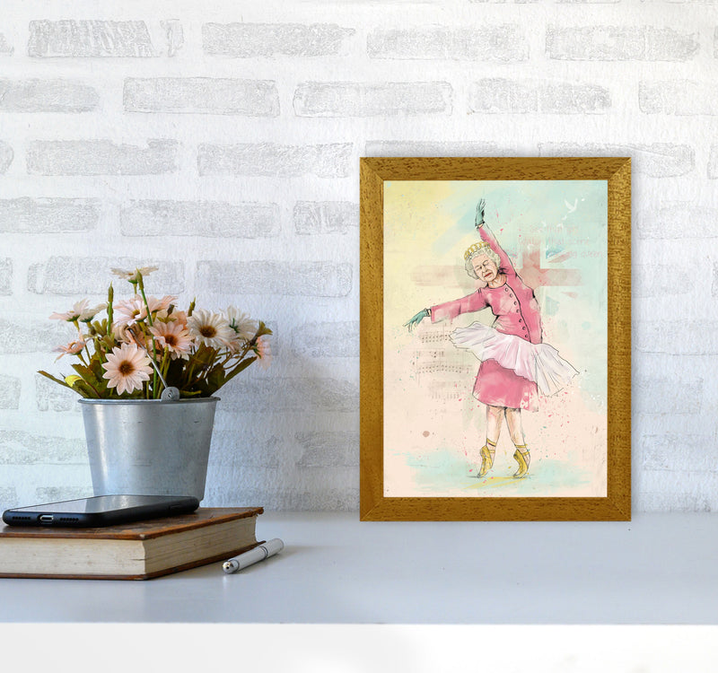 Dancing Queen Art Print by Balaz Solti A4 Print Only