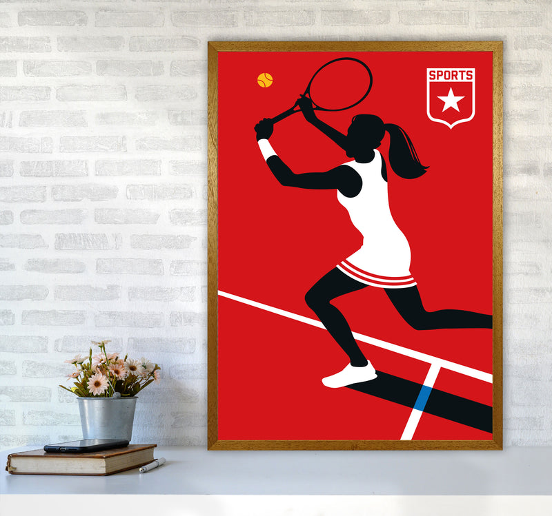 Tennis Art Print by Bo Lundberg A1 Print Only