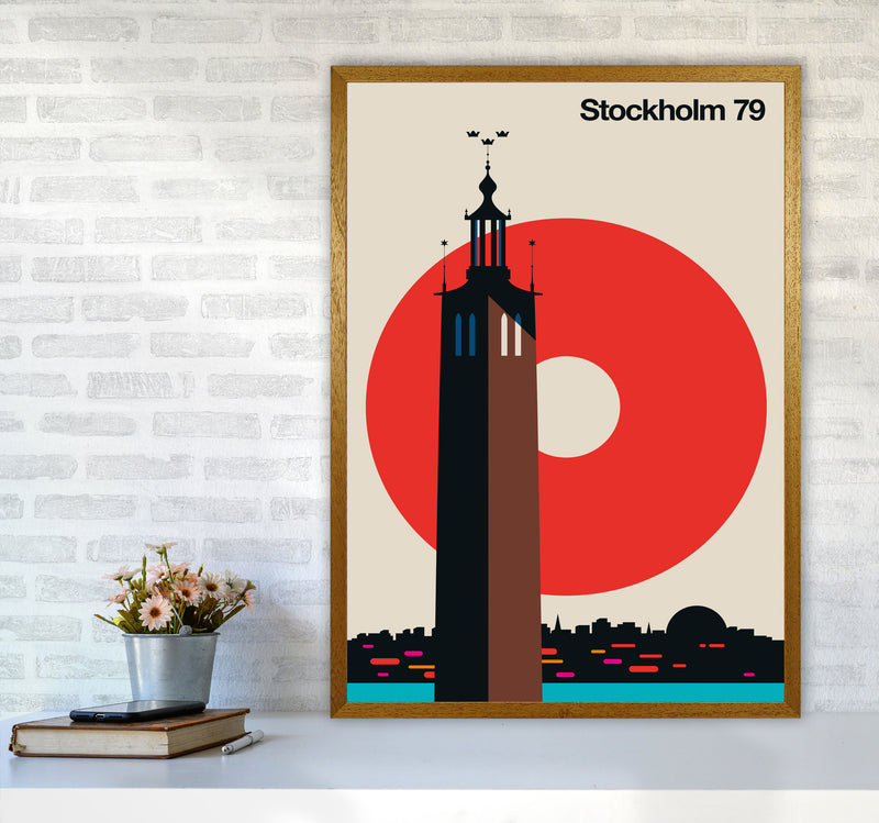 Stockholm 79 Art Print by Bo Lundberg A1 Print Only