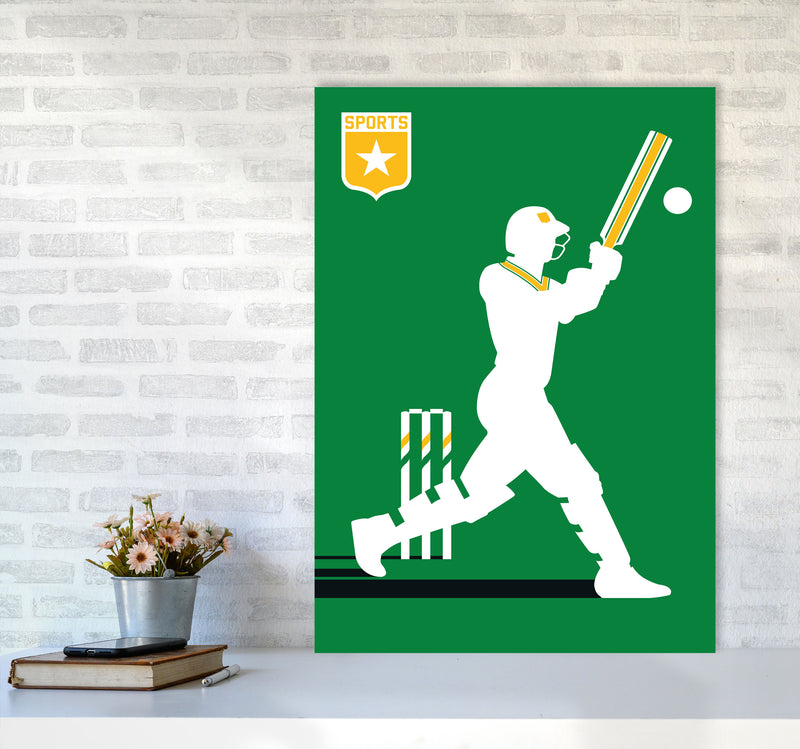 Cricket Art Print by Bo Lundberg A1 Black Frame