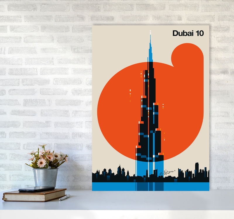 Dubai 10 Art Print by Bo Lundberg A1 Black Frame