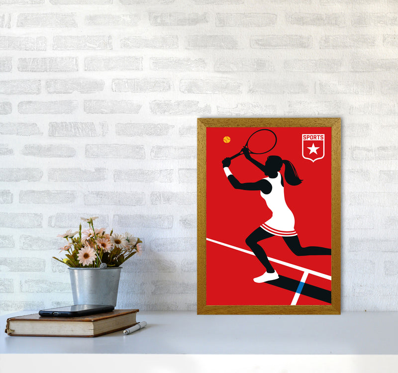 Tennis Art Print by Bo Lundberg A3 Print Only