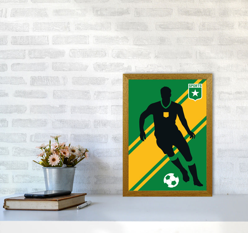 Football Art Print by Bo Lundberg A3 Print Only