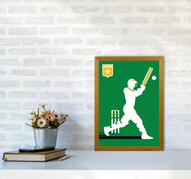 Cricket Art Print by Bo Lundberg A3 Print Only