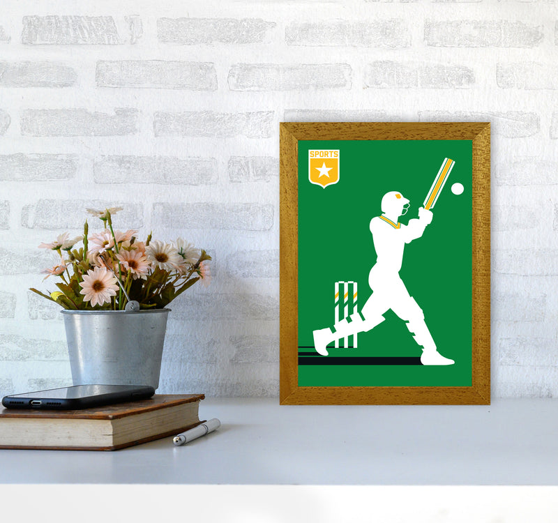 Cricket Art Print by Bo Lundberg A4 Print Only