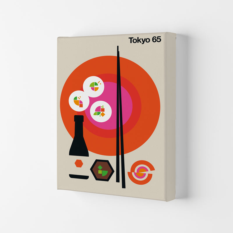 Tokyo 65 Art Print by Bo Lundberg Canvas