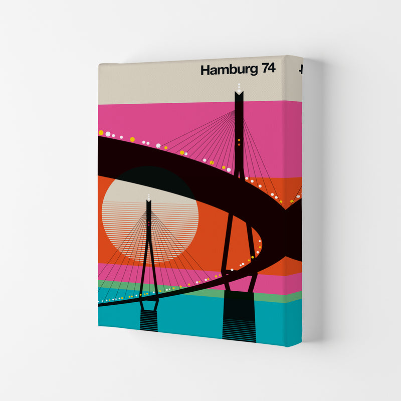 Hamburg 74 Art Print by Bo Lundberg Canvas