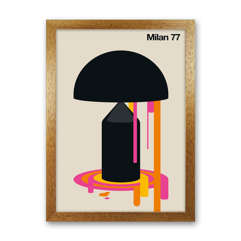 Milan 77 Art Print by Bo Lundberg Oak Grain