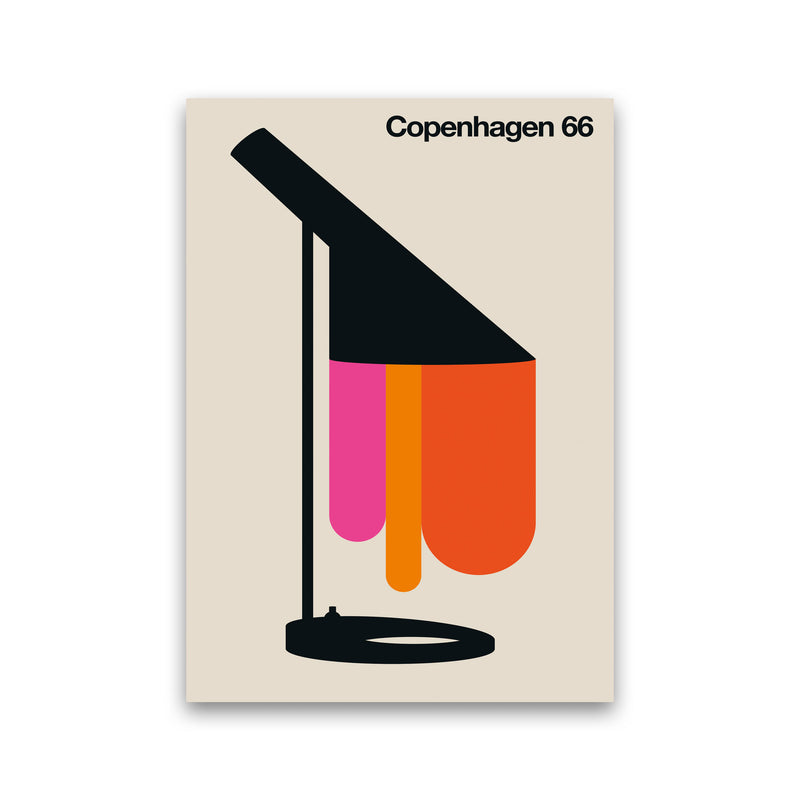 Copenhagen 66 Art Print by Bo Lundberg Print Only