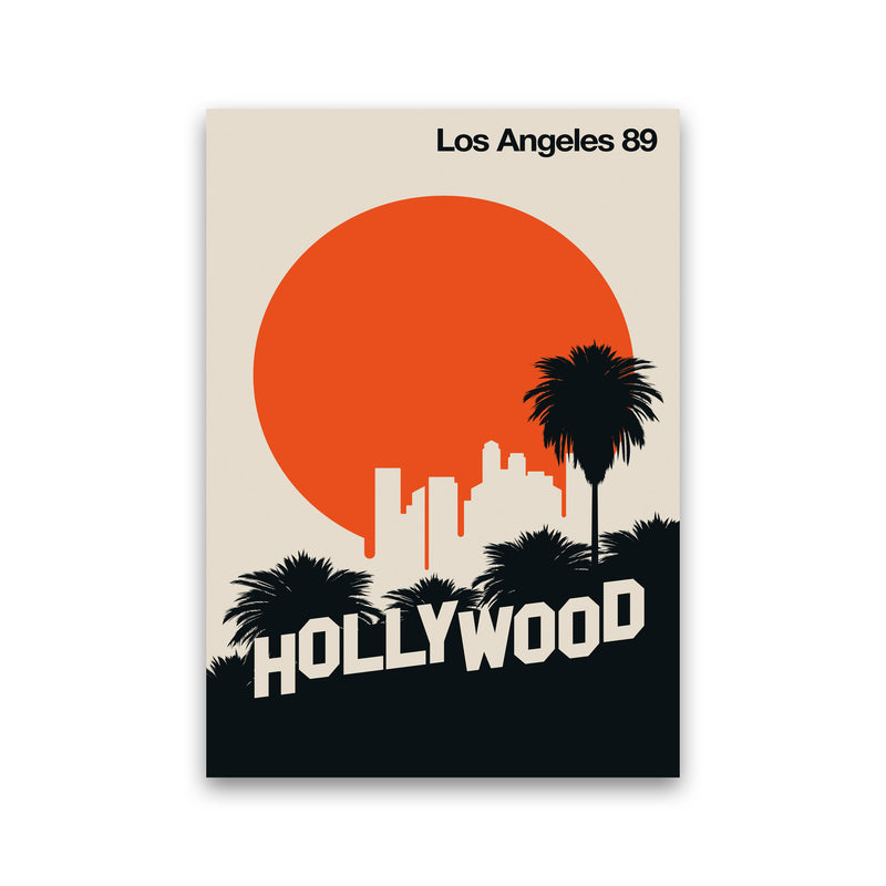 Los Angeles 89 Art Print by Bo Lundberg Print Only