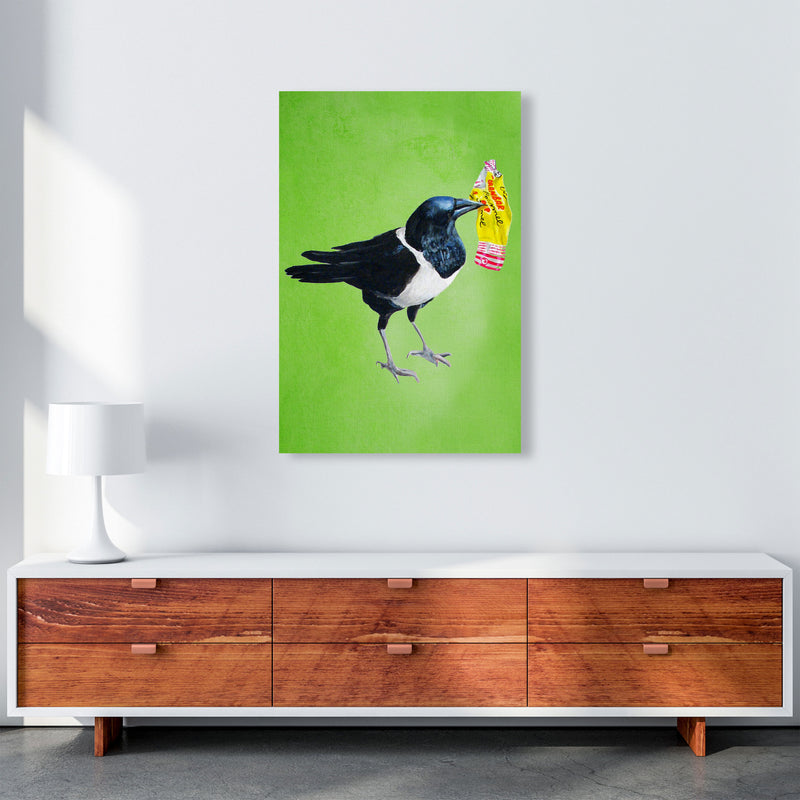 Bird With Sweet Paper Art Print by Coco Deparis A1 Canvas