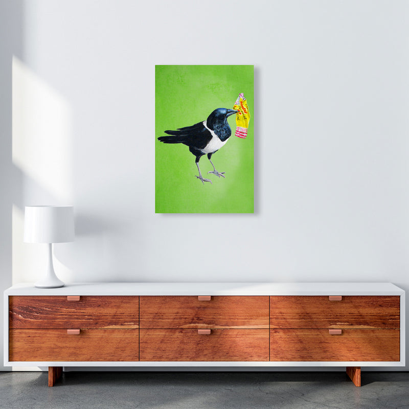 Bird With Sweet Paper Art Print by Coco Deparis A2 Canvas