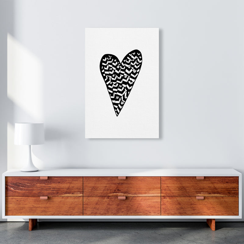 Leaf Heart Art Print by Carissa Tanton A1 Canvas