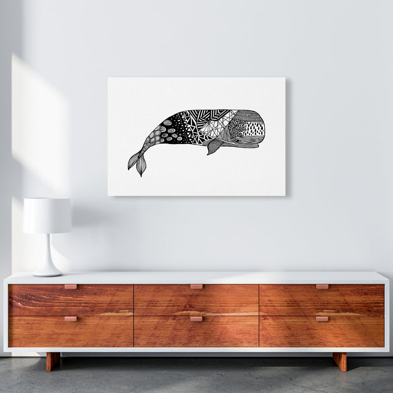 Whale Art Print by Carissa Tanton A1 Canvas