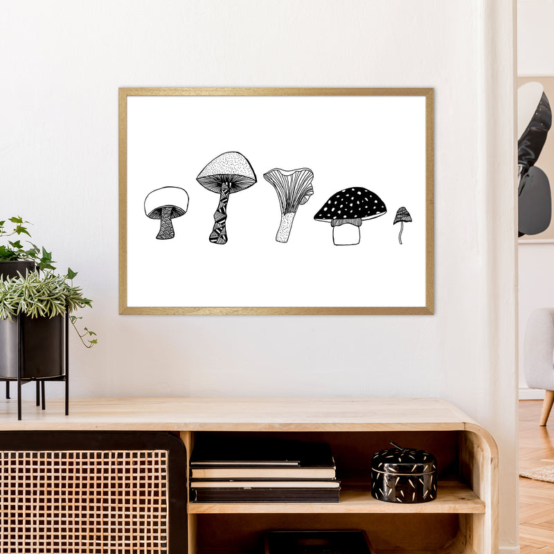 Mushrooms Art Print by Carissa Tanton A1 Print Only