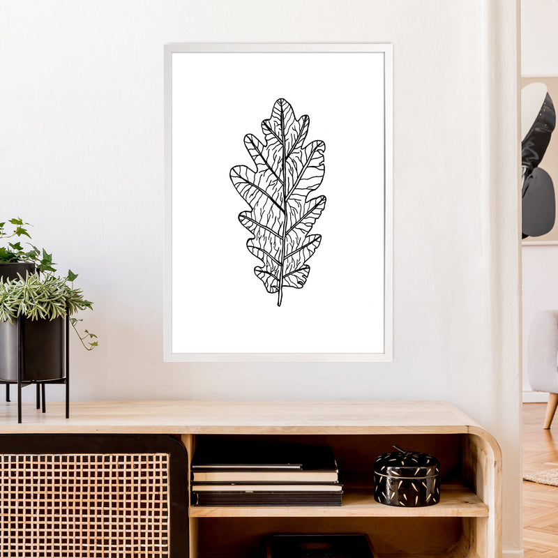 Oak Leaf Art Print by Carissa Tanton A1 Oak Frame