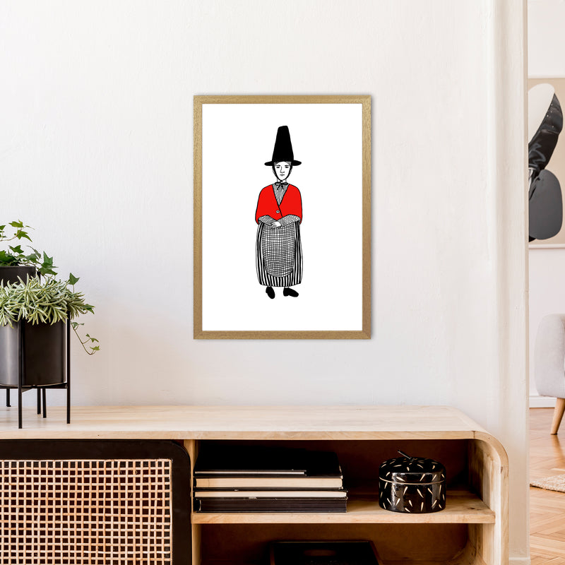 Welsh Lady Art Print by Carissa Tanton A2 Print Only