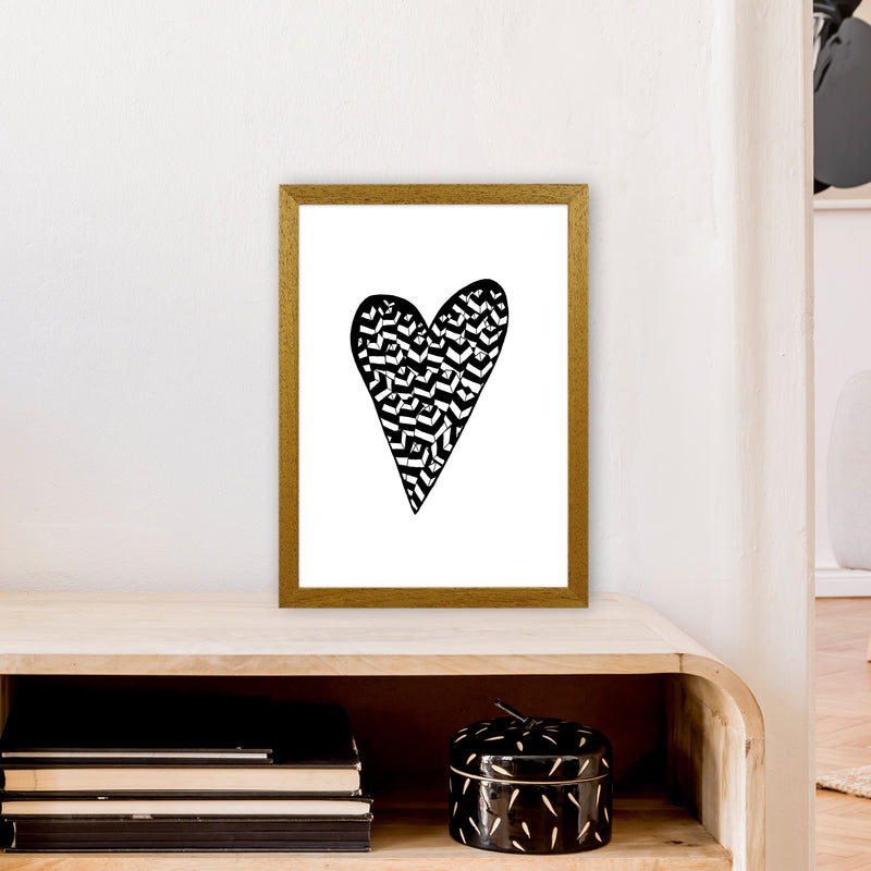 Leaf Heart Art Print by Carissa Tanton A3 Print Only