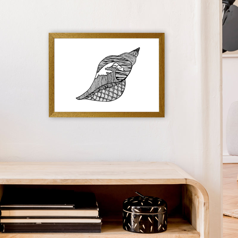 Shell Art Print by Carissa Tanton A3 Print Only