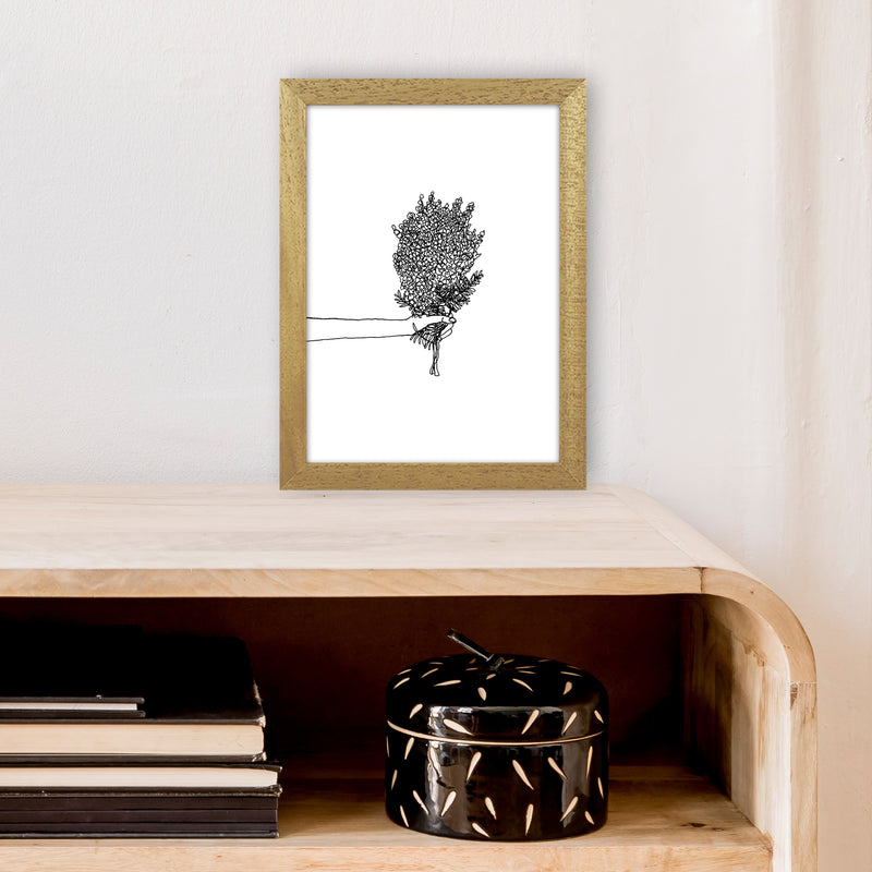 Flower Bunch Art Print by Carissa Tanton A4 Print Only