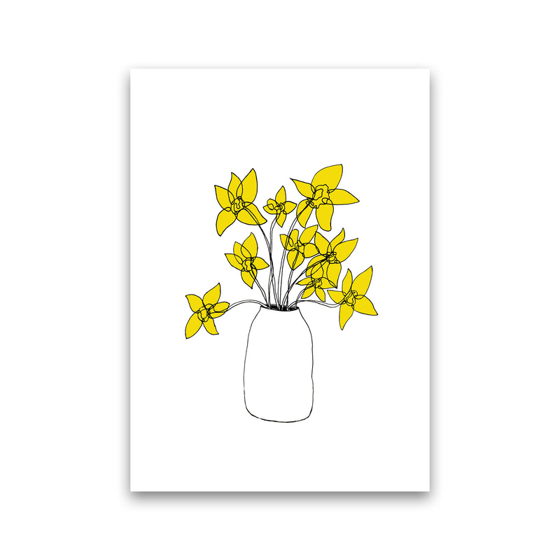 Daffodils Yellow Art Print by Carissa Tanton Print Only
