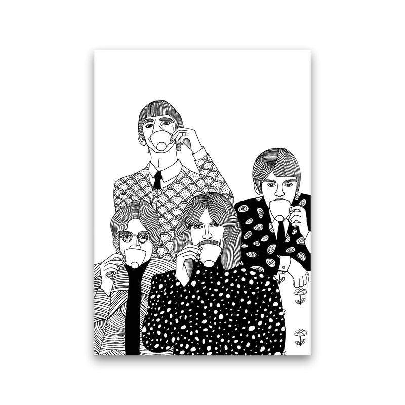 Beatles Tea Art Print by Carissa Tanton Print Only