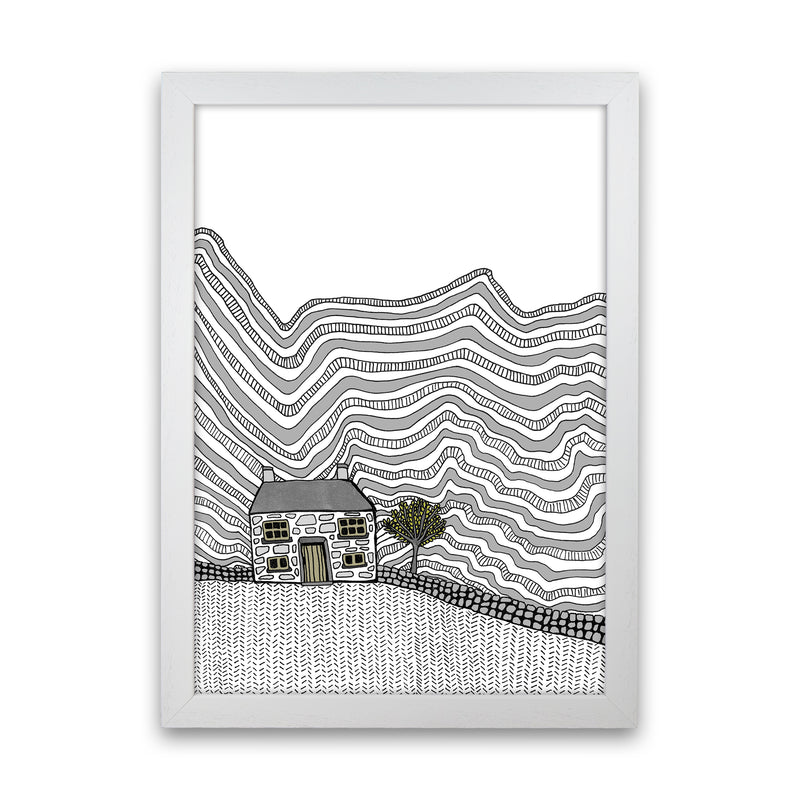 Welsh House Art Print by Carissa Tanton White Grain
