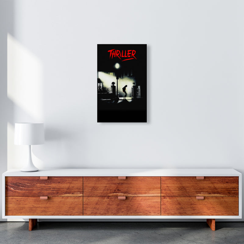 Thriller by David Redon Retro Movie Music Poster Framed Wall Art Print A3 Canvas