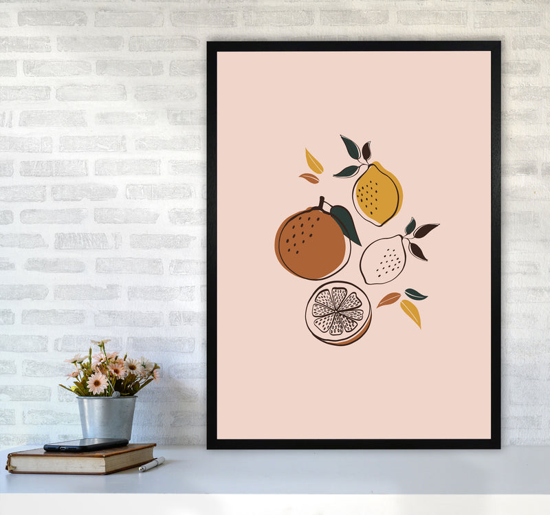 Citrus Art Print by Essentially Nomadic A1 White Frame