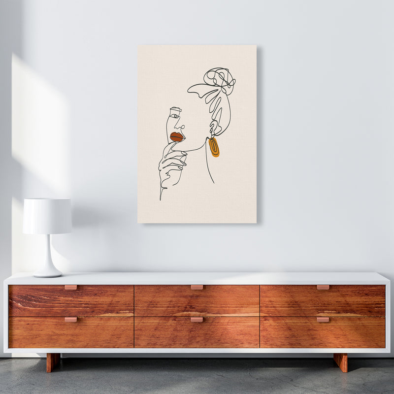 Women Line Art Art Print by Essentially Nomadic A1 Canvas