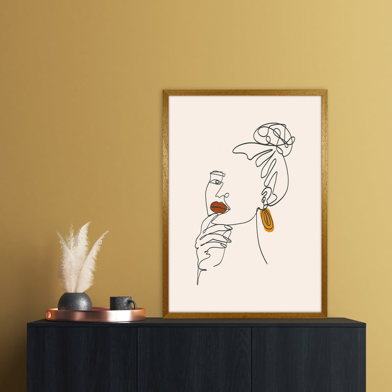 Women Line Art Art Print by Essentially Nomadic A1 Print Only