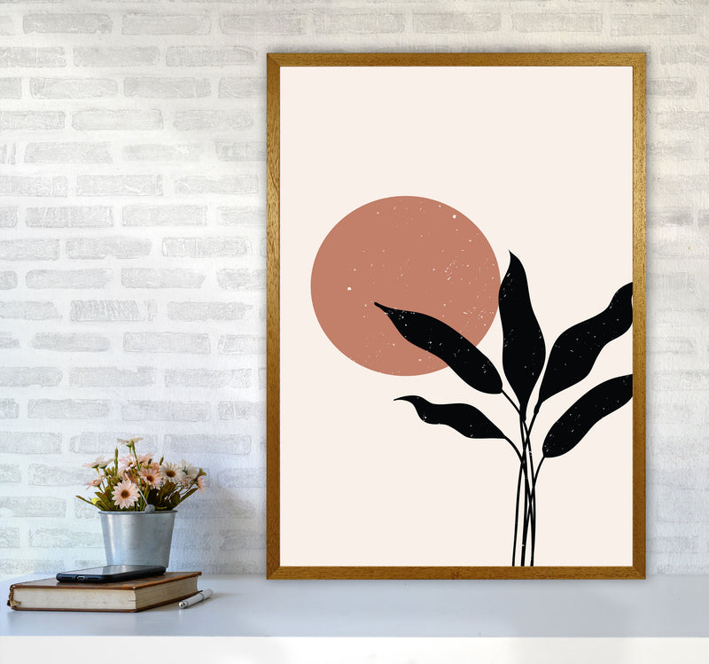 Abstract Leaf Sun Art Print by Essentially Nomadic A1 Print Only