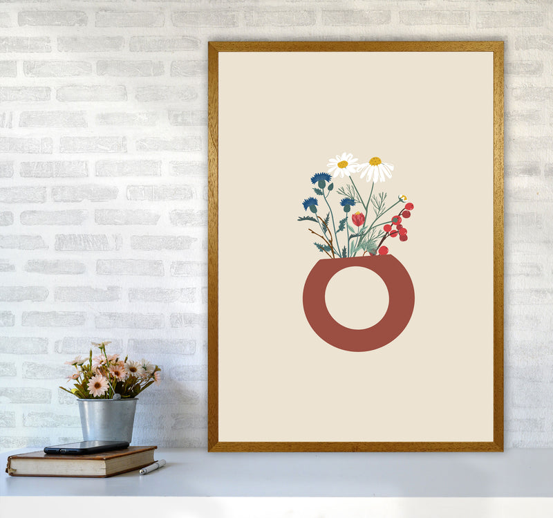 Vase With Flowers Art Print by Essentially Nomadic A1 Print Only