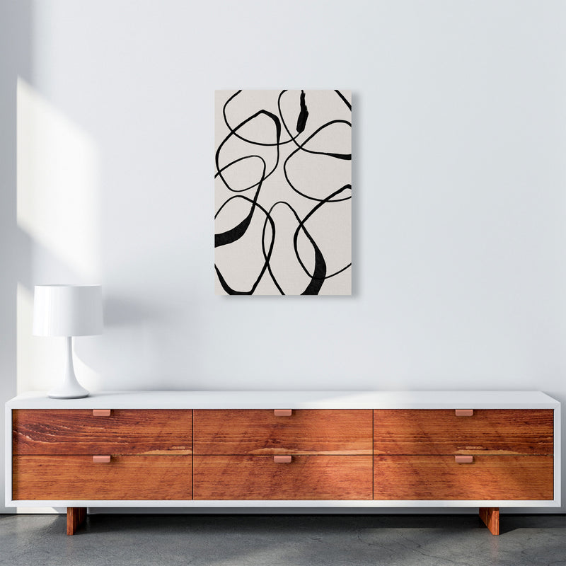 Abstract Scribble Art Print by Essentially Nomadic A2 Canvas