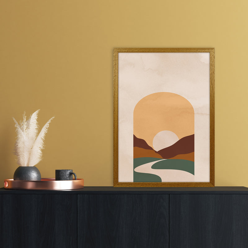 Road Sunset Art Print by Essentially Nomadic A2 Print Only