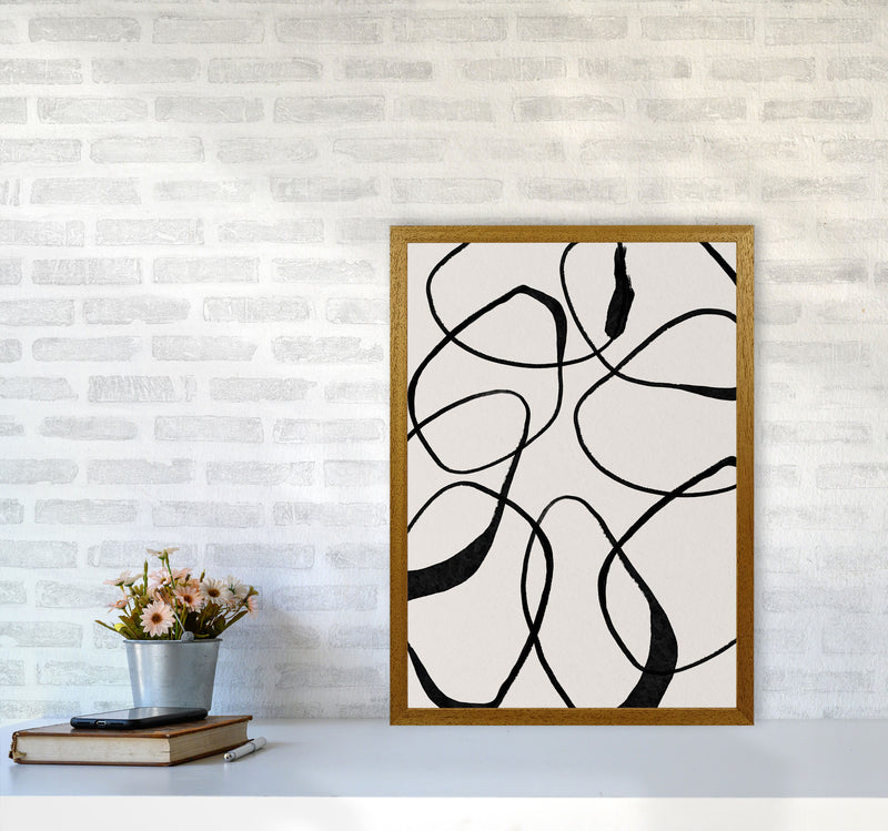 Abstract Scribble Art Print by Essentially Nomadic A2 Print Only