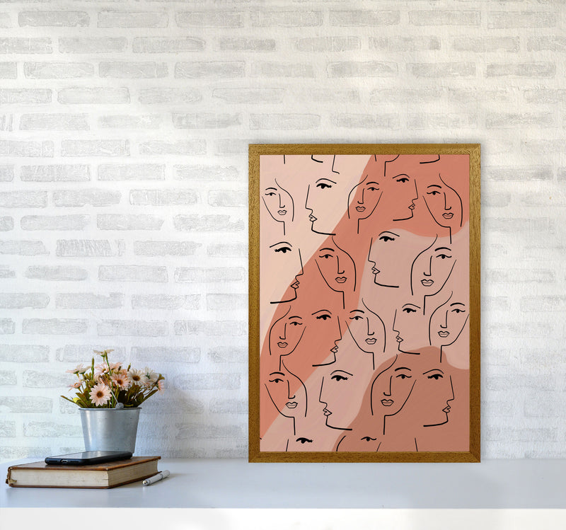Faces Art Print by Essentially Nomadic A2 Print Only