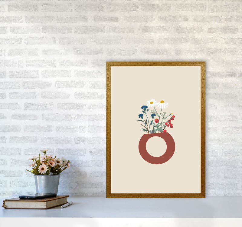 Vase With Flowers Art Print by Essentially Nomadic A2 Print Only
