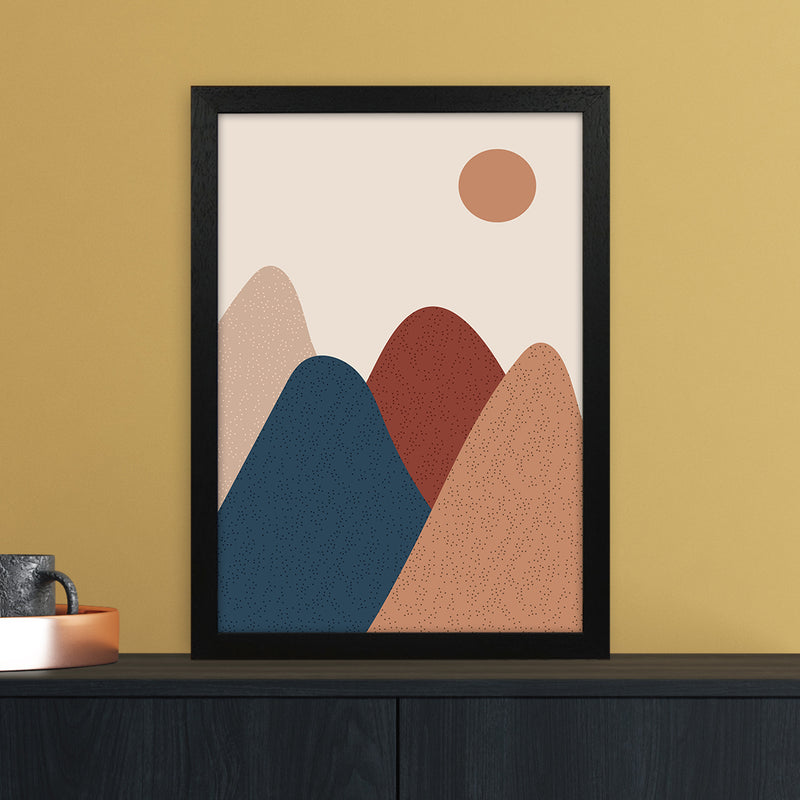 Mountain Sun Art Print by Essentially Nomadic A3 White Frame