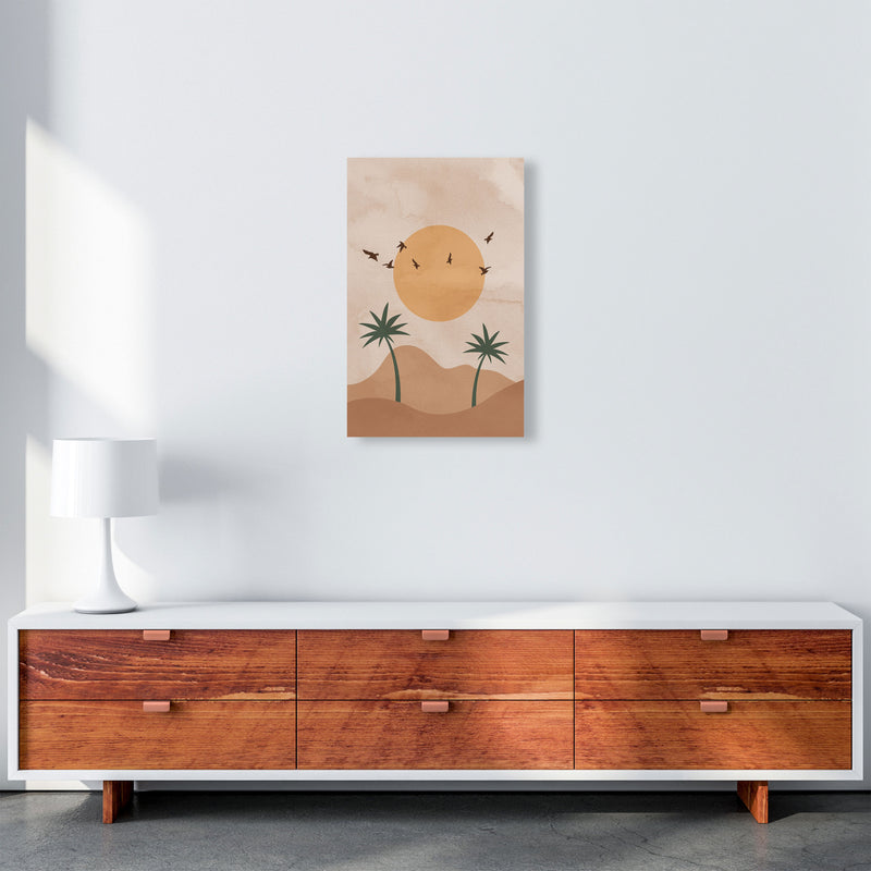 Desert Palm Art Print by Essentially Nomadic A3 Canvas