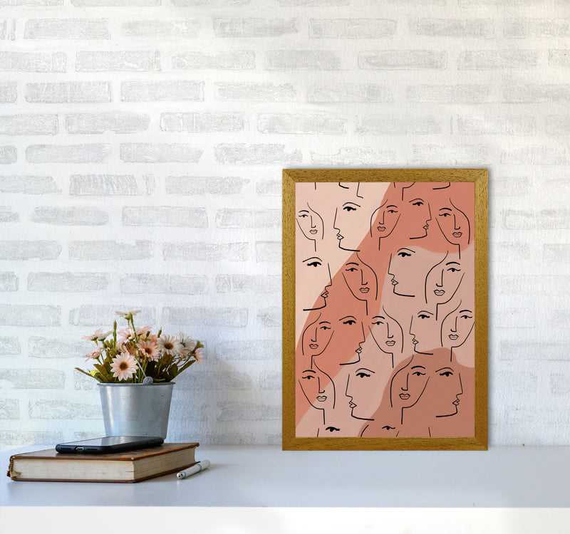 Faces Art Print by Essentially Nomadic A3 Print Only
