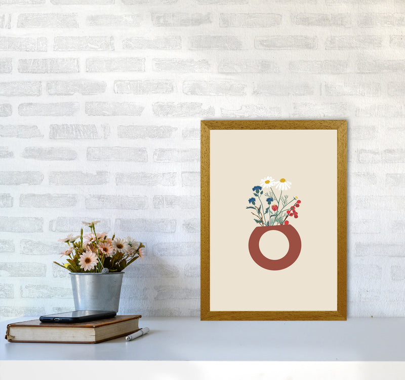 Vase With Flowers Art Print by Essentially Nomadic A3 Print Only