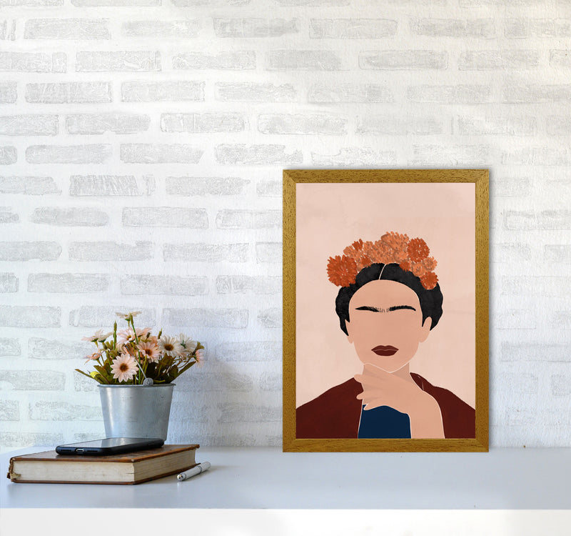 Frida Illustration Art Print by Essentially Nomadic A3 Print Only