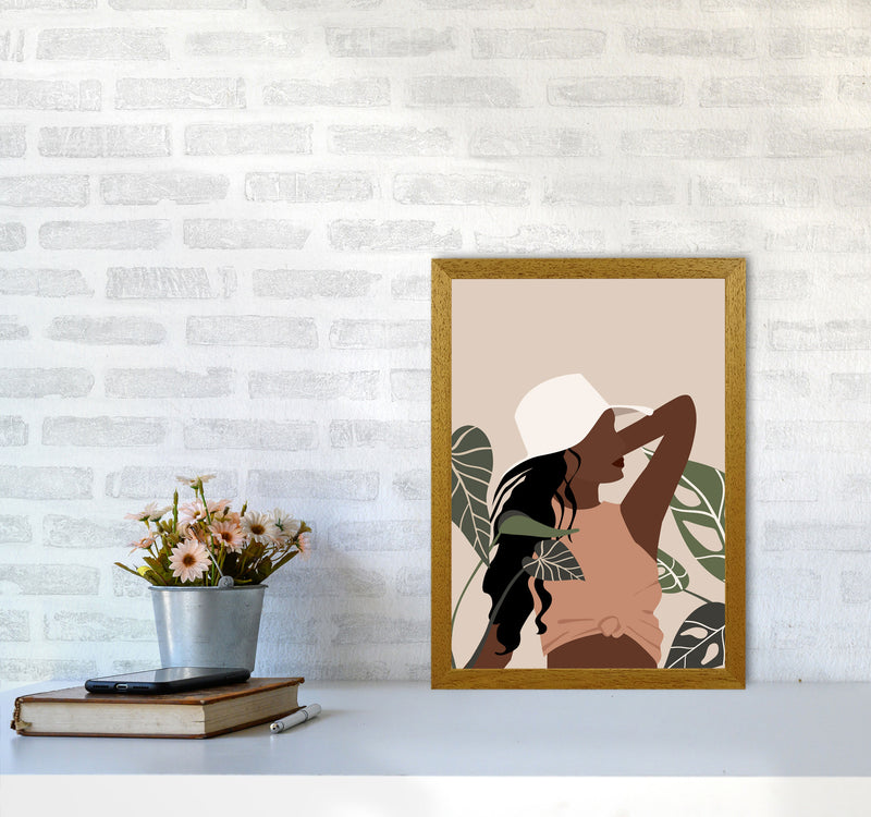 Girl Black Woman Art Print by Essentially Nomadic A3 Print Only