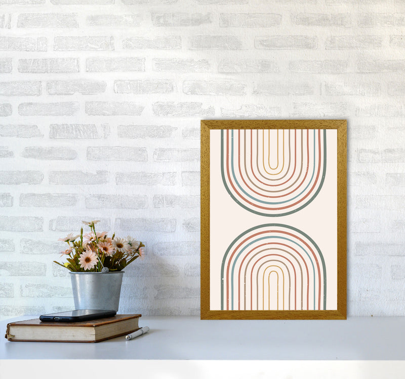 Mid Century Rainbow Art Print by Essentially Nomadic A3 Print Only