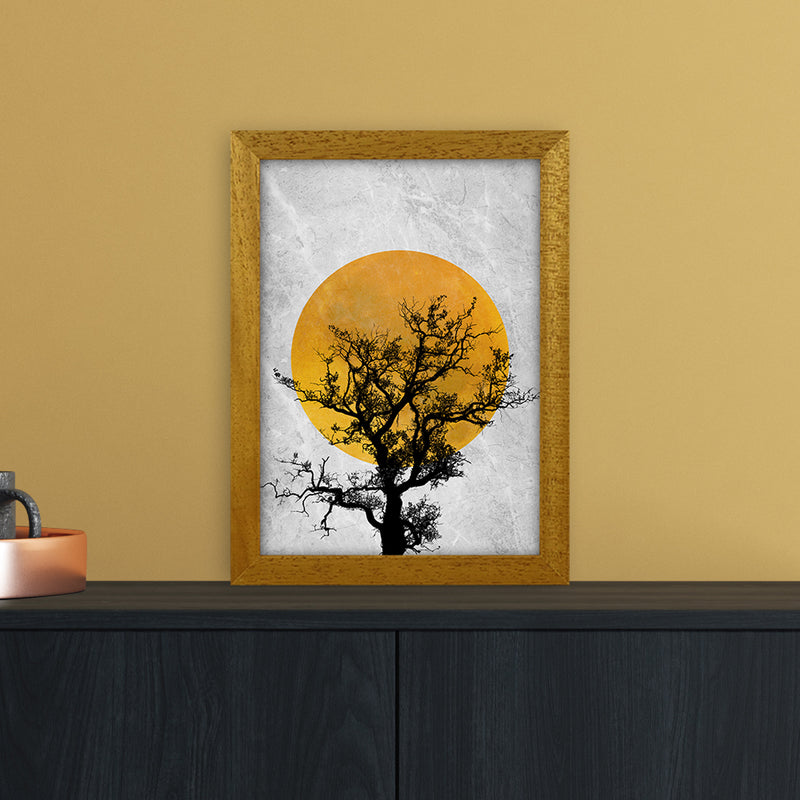 The Sunset Tree Art Print by Essentially Nomadic A4 Print Only