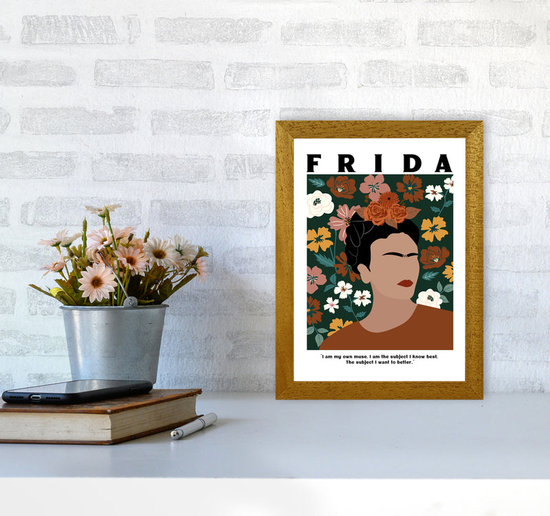 Frida Floral Art Print by Essentially Nomadic A4 Print Only