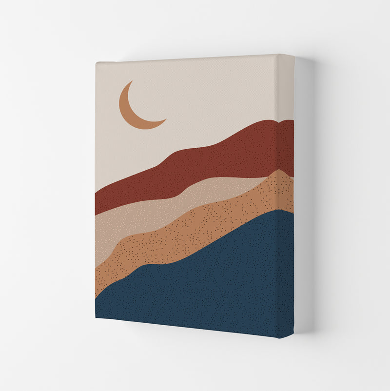 Moon Mountain Art Print by Essentially Nomadic Canvas