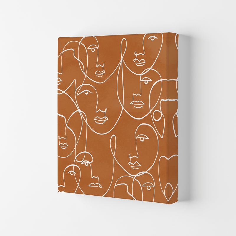 Face Line Art Art Print by Essentially Nomadic Canvas