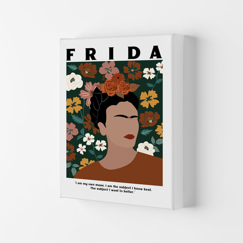 Frida Floral Art Print by Essentially Nomadic Canvas